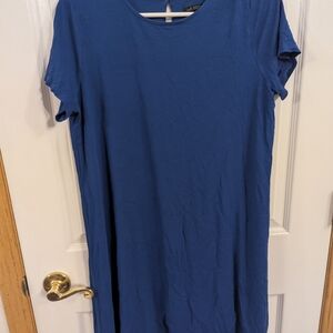 J. Jill Blue Midi Dress
